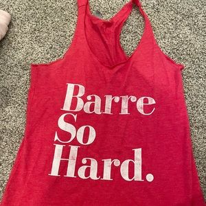 Red Barre tank